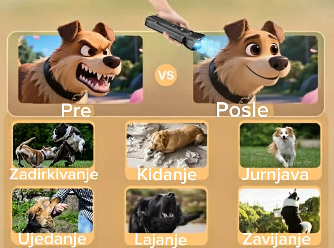 Ultrazvučni Signaler za Neprijatne Situacije sa Psima