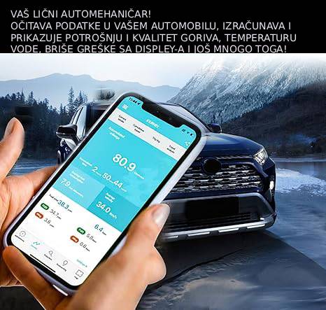 Auto dijagnostika koja se povee sa vasim telefonom i prikaze vam sve parametre