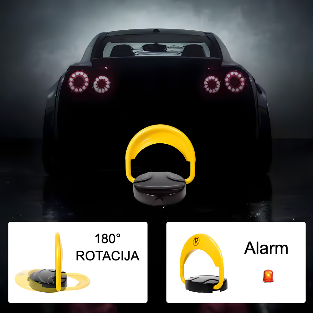 barijera se rotira za 180 stepeni i ima alarm