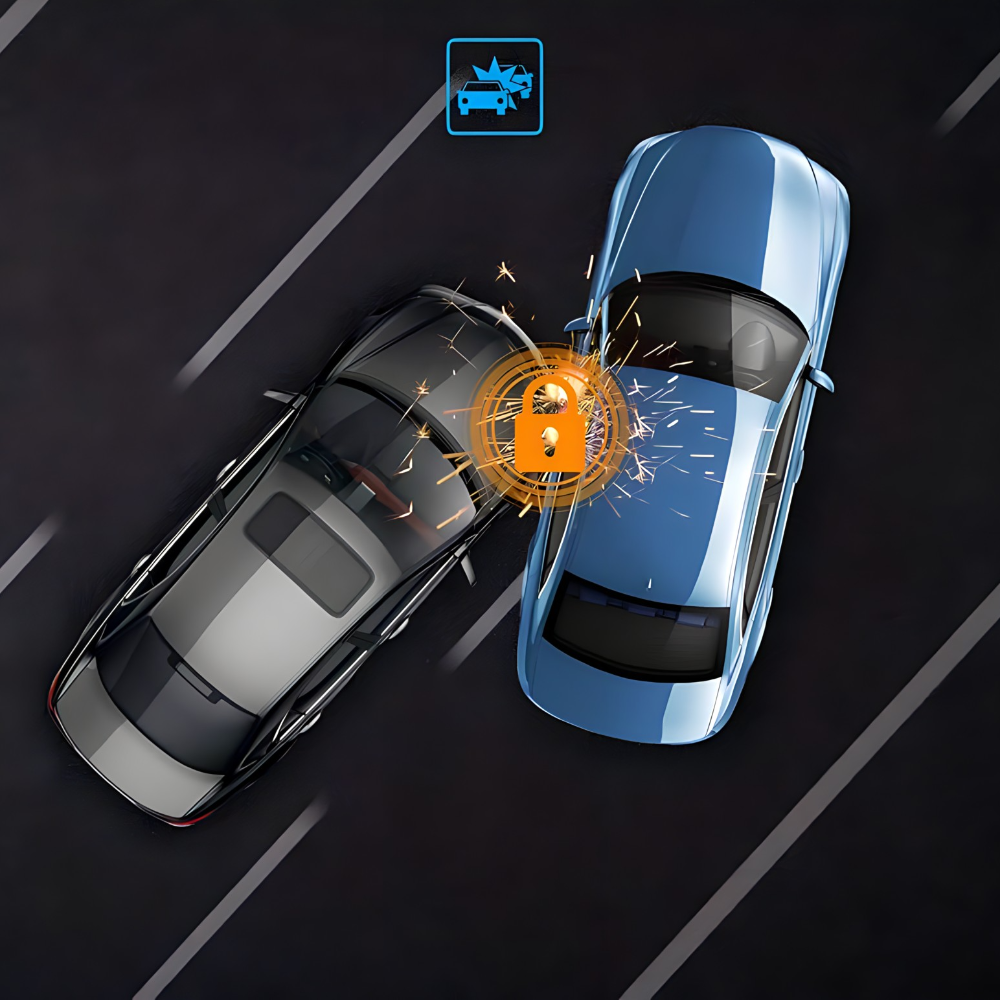 u slucaju bilo kakvog potresa, senzor cuva snimak i zakljucava ga