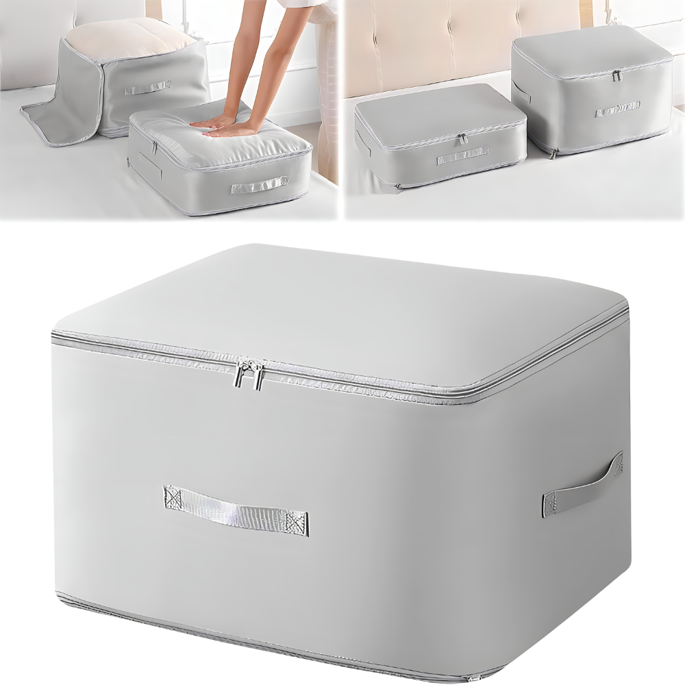 torba koja se pritiskom ruku kompresuje 