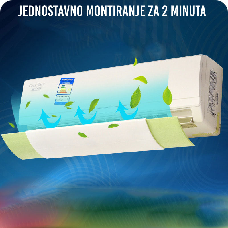 usmerava vazduh da ne bije direktno u vas