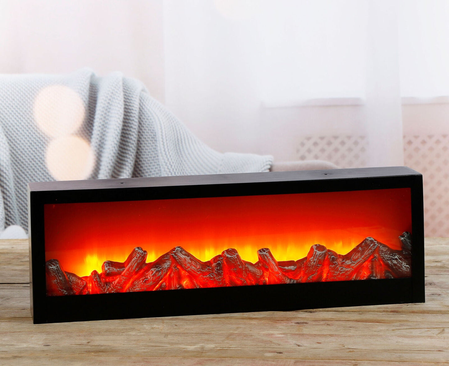 Plamen Bez Opasnosti – Magična LED Kamin Lampa koja Stvara Dušu Doma